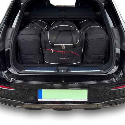 Kjust Kjust Reistassenset voor Mercedes Benz EQE SUV vanaf 2022 - Set van 4 Tassen met 3 Roltassen en 1 Vliegtuigtas Harvest Automotive 1