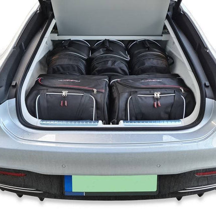 Kjust Kjust Reistassenset voor Mercedes Benz EQS Limousine vanaf 2022 - Set van 5 Tassen met 3 Roltassen en 2 Sporttassen Harvest Automotive 1