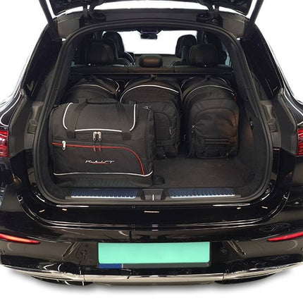 Kjust Kjust Reistassenset voor Mercedes Benz EQS SUV vanaf 2023 - Set van 5 Tassen met 3 Roltassen en 2 Sporttassen Harvest Automotive 2
