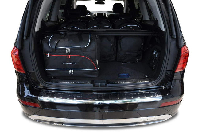 Kjust Kjust Reistassenset voor Mercedes Benz GL-Klasse 2013-2016 - Set van 5 Tassen met 3 Roltassen en 2 Sporttassen Harvest Automotive 2