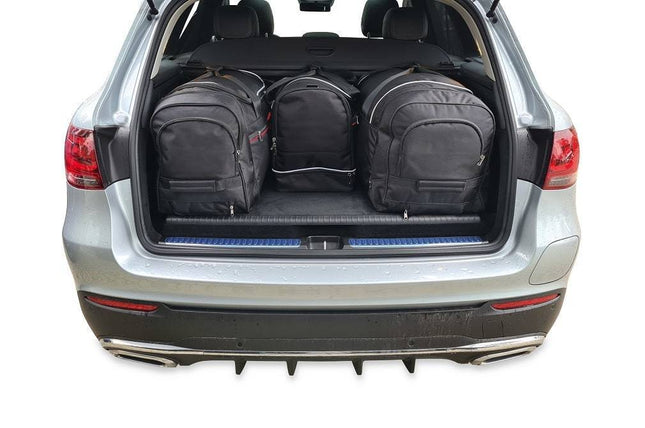 Kjust Kjust Reistassenset voor Mercedes Benz GLC Coupe 2017-2023 - Set van 4 Tassen met 2 Roltassen 1 Sporttas en 1 Vliegtuigtas Harvest Automotive 2