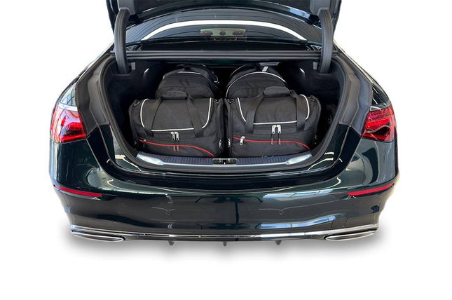 Kjust Kjust Reistassenset voor Mercedes Benz S-Klasse 2013-2020 - Set van 4 Tassen met 2 Roltassen en 2 Vliegtuigtassen Harvest Automotive 1