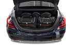 Kjust Kjust Reistassenset voor Mercedes Benz S-Klasse 2013-2020 - Set van 5 Tassen met 2 Roltassen 1 Sporttas en 2 Vliegtuigtassen Harvest Automotive 1