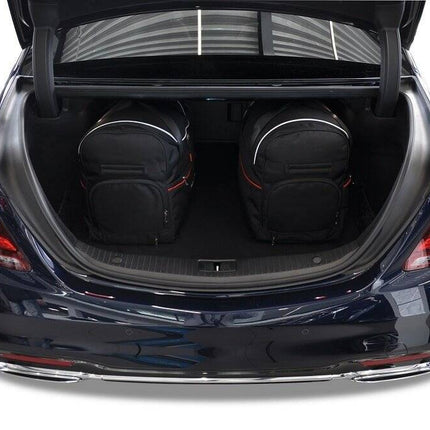Kjust Kjust Reistassenset voor Mercedes Benz S-Klasse 2013-2020 - Set van 5 Tassen met 2 Roltassen 1 Sporttas en 2 Vliegtuigtassen Harvest Automotive 4