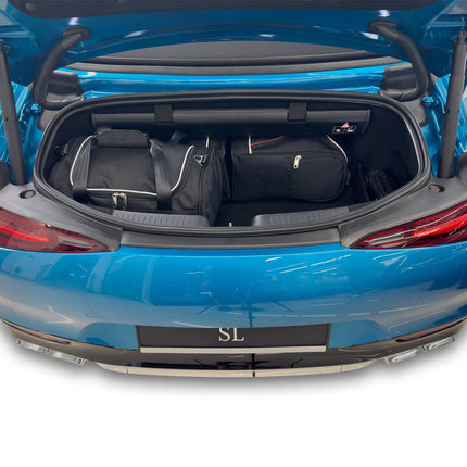 Kjust Kjust Reistassenset voor Mercedes Benz SL vanaf 2012 - Set van 4 Tassen met 2 Sporttassen en 2 Vliegtuigtassen Harvest Automotive 2