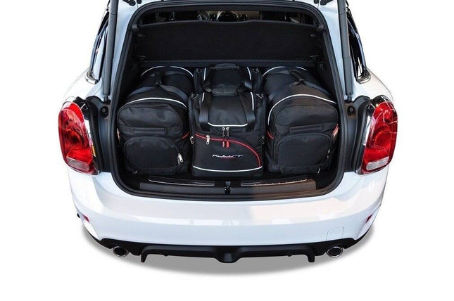 Kjust Kjust Reistassenset voor Mini Countryman 2017-2024 - Set van 4 Tassen met 2 Roltassen 1 Sporttas en 1 Vliegtuigtas Harvest Automotive 1