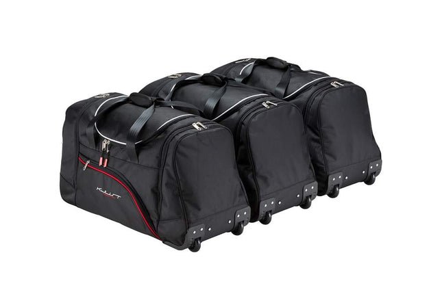 Kjust Kjust Reistassenset voor Mitsubishi Lancer Sportback 2009-2016 - Set van 3 Tassen met 3 Roltassen Harvest Automotive 2