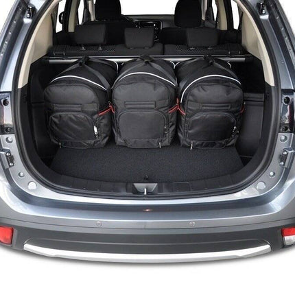 Kjust Kjust Reistassenset voor Mitsubishi Outlander 2013-2024 - Set van 5 Tassen met 3 Roltassen en 2 Vliegtuigtassen Harvest Automotive 3