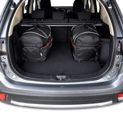 Kjust Kjust Reistassenset voor Mitsubishi Outlander 2013-2024 - Set van 5 Tassen met 3 Roltassen en 2 Vliegtuigtassen Harvest Automotive 4