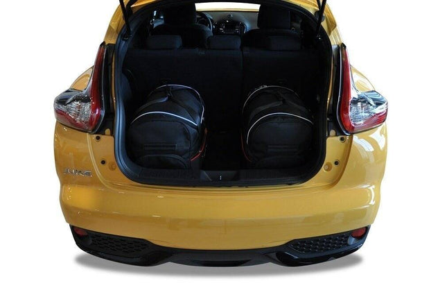 Kjust Kjust Reistassenset voor Nissan Juke 2010-2019 - Set van 3 Tassen met 2 Roltassen en 1 Sporttas Harvest Automotive 2