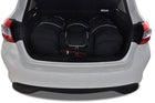 Kjust Kjust Reistassenset voor Nissan Pulsar 5-deurs vanaf 2014 - Set van 4 Tassen met 2 Roltassen 1 Sporttas en 1 Vliegtuigtas Harvest Automotive 1