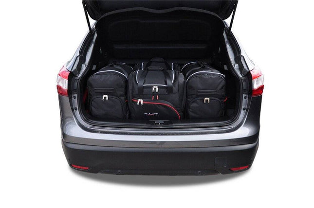 Kjust Kjust Reistassenset voor Nissan Qashqai 2014-2021 - Set van 4 Tassen met 2 Roltassen en 2 Sporttassen Harvest Automotive 1