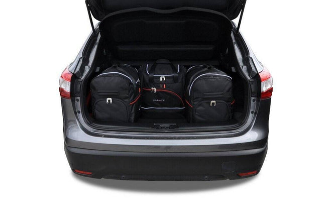 Kjust Kjust Reistassenset voor Nissan Qashqai 2014-2021 - Set van 4 Tassen met 2 Roltassen en 2 Sporttassen Harvest Automotive 2
