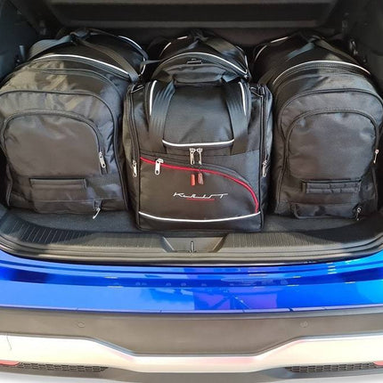Kjust Kjust Reistassenset voor Nissan Qashqai vanaf 2021 - Set van 4 Tassen met 2 Roltassen 1 Sporttas en 1 Vliegtuigtas Harvest Automotive 1