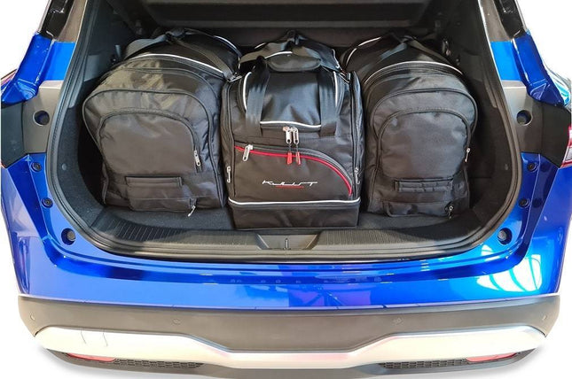 Kjust Kjust Reistassenset voor Nissan Qashqai vanaf 2021 - Set van 4 Tassen met 2 Roltassen en 2 Sporttassen Harvest Automotive 1