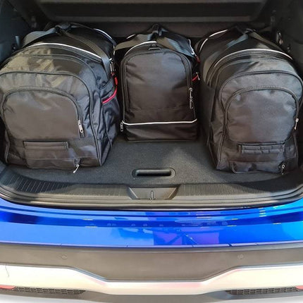 Kjust Kjust Reistassenset voor Nissan Qashqai vanaf 2021 - Set van 4 Tassen met 2 Roltassen en 2 Sporttassen Harvest Automotive 2
