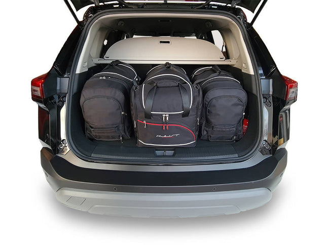 Kjust Kjust Reistassenset voor Nissan X-trail vanaf 2022 - Set van 4 Tassen met 3 Roltassen en 1 Vliegtuigtas Harvest Automotive 1
