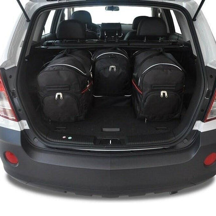 Kjust Kjust Reistassenset voor Opel Antara 2006-2016 - Set van 4 Tassen met 2 Roltassen en 2 Sporttassen Harvest Automotive 2