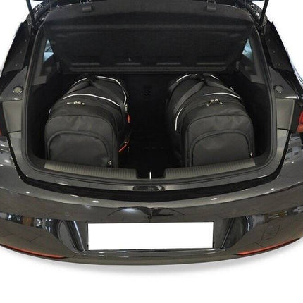 Kjust Kjust Reistassenset voor Opel Astra 5-deurs 2015-2022 - Set van 4 Tassen met 2 Roltassen 1 Sporttas en 1 Vliegtuigtas Harvest Automotive 3