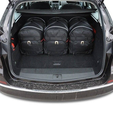 Kjust Kjust Reistassenset voor Opel Astra Sports Tourer 2010-2015 - Set van 5 Tassen met 3 Roltassen en 2 Sporttassen Harvest Automotive 2