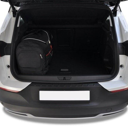 Kjust Kjust Reistassenset voor Opel Grandland X 2018-2024 - Set van 4 Tassen met 2 Roltassen 1 Sporttas en 1 Vliegtuigtas Harvest Automotive 5