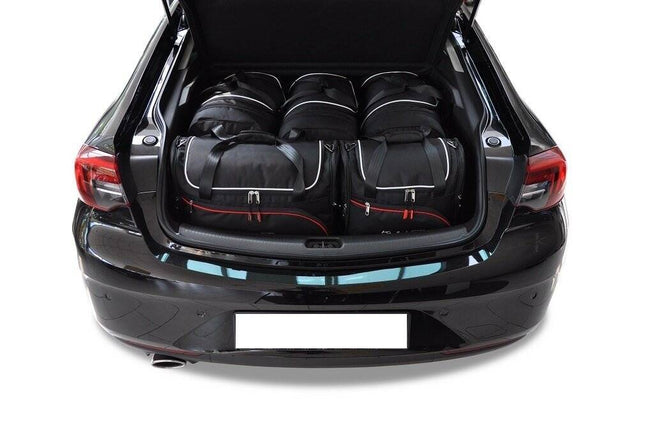 Kjust Kjust Reistassenset voor Opel Insignia Grand Sport vanaf 2017 - Set van 5 Tassen met 3 Roltassen en 2 Vliegtuigtassen Harvest Automotive 1