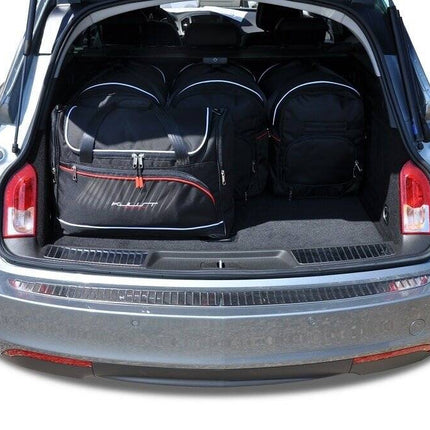 Kjust Kjust Reistassenset voor Opel Insignia Sports Tourer 2008-2017 - Set van 5 Tassen met 3 Roltassen en 2 Vliegtuigtassen Harvest Automotive 2