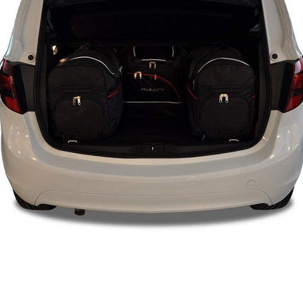 Kjust Kjust Reistassenset voor Opel Meriva 2010-2017 - Set van 4 Tassen met 2 Roltassen en 2 Sporttassen Harvest Automotive 2