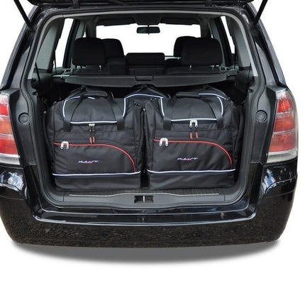 Kjust Kjust Reistassenset voor Opel Zafira 2007-2014 - Set van 5 Tassen met 3 Roltassen en 2 Sporttassen Harvest Automotive 1