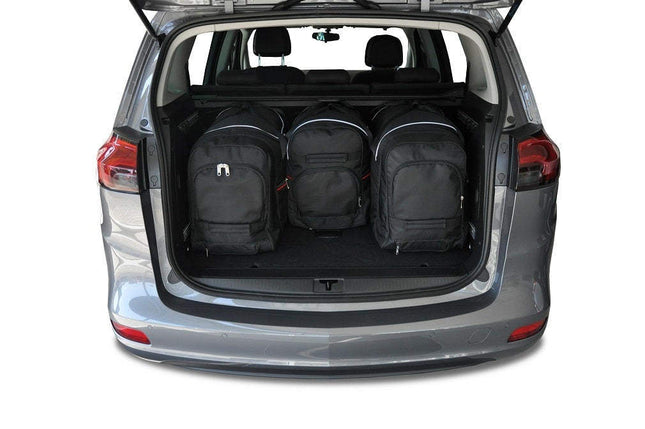 Kjust Kjust Reistassenset voor Opel Zafira Tourer 2011-2019 - Set van 4 Tassen met 3 Roltassen en 1 Sporttas Harvest Automotive 2