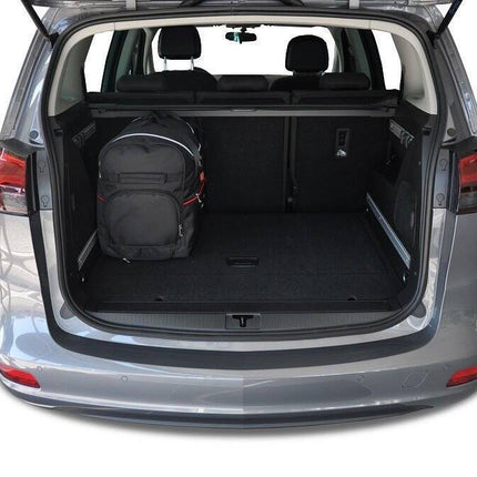 Kjust Kjust Reistassenset voor Opel Zafira Tourer 2011-2019 - Set van 5 Tassen met 3 Roltassen en 2 Vliegtuigtassen Harvest Automotive 5