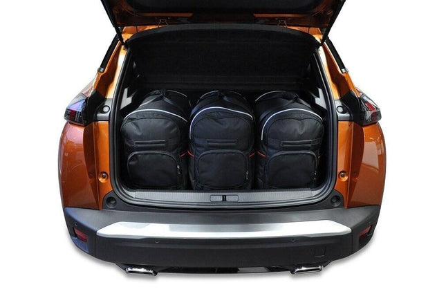 Kjust Kjust Reistassenset voor Peugeot 2008 vanaf 2019 - Set van 3 Tassen met 3 Roltassen Harvest Automotive 1