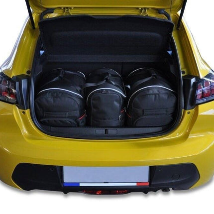 Kjust Kjust Reistassenset voor Peugeot 208 5-deurs vanaf 2019 - Set van 3 Tassen met 2 Roltassen en 1 Vliegtuigtas Harvest Automotive 4