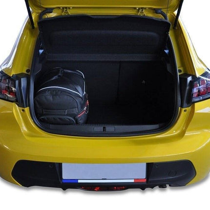 Kjust Kjust Reistassenset voor Peugeot 208 5-deurs vanaf 2019 - Set van 3 Tassen met 2 Roltassen en 1 Vliegtuigtas Harvest Automotive 3