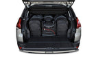 Kjust Kjust Reistassenset voor Peugeot 3008 2009-2017 - Set van 4 Tassen met 2 Roltassen 1 Sporttas en 1 Vliegtuigtas Harvest Automotive 1
