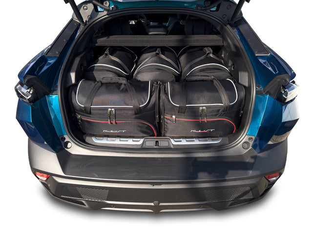 Kjust Kjust Reistassenset voor Peugeot 408 vanaf 2022 - Set van 5 Tassen met 3 Roltassen en 2 Vliegtuigtassen Harvest Automotive 1