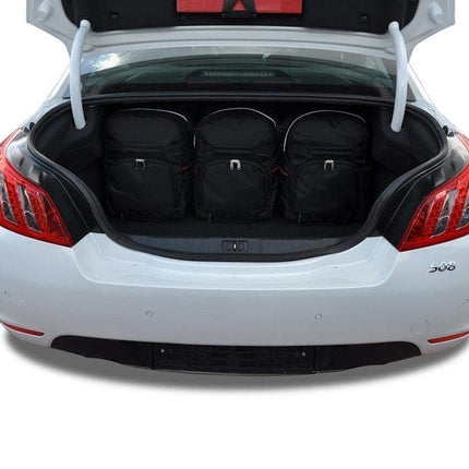 Kjust Kjust Reistassenset voor Peugeot 508 Sedan vanaf 2018 - Set van 5 Tassen met 3 Roltassen en 2 Sporttassen Harvest Automotive 2