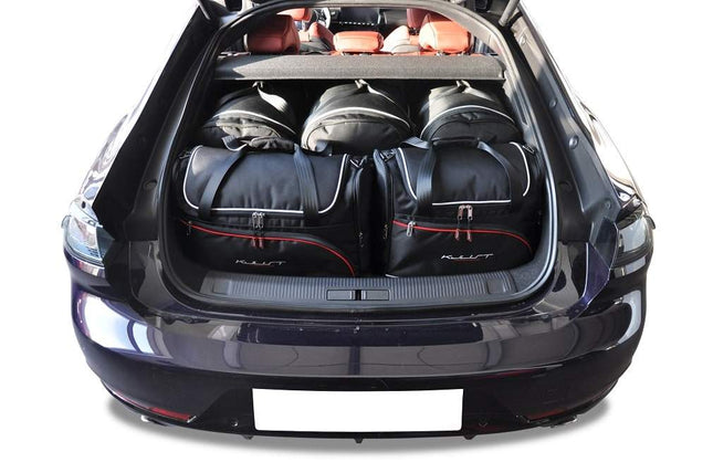 Kjust Kjust Reistassenset voor Peugeot 508 Sedan vanaf 2018 - Set van 5 Tassen met 3 Roltassen en 2 Vliegtuigtassen Harvest Automotive 1