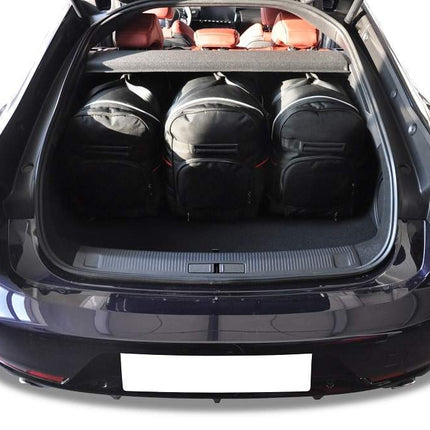 Kjust Kjust Reistassenset voor Peugeot 508 Sedan vanaf 2018 - Set van 5 Tassen met 3 Roltassen en 2 Vliegtuigtassen Harvest Automotive 3
