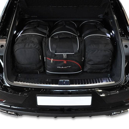 Kjust Kjust Reistassenset voor Porsche Cayenne coup�� vanaf 2019 - Set van 4 Tassen met 3 Roltassen en 1 Vliegtuigtas Harvest Automotive 1