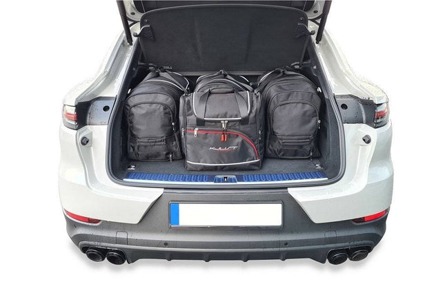 Kjust Kjust Reistassenset voor Porsche Cayenne coup�� vanaf 2019 - Set van 4 Tassen met 3 Roltassen en 1 Vliegtuigtas Harvest Automotive 1