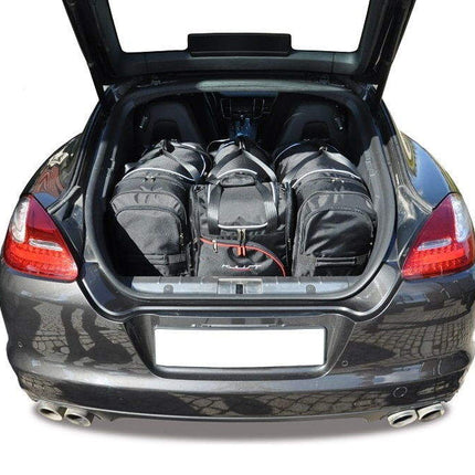 Kjust Kjust Reistassenset voor Porsche Panamera 2009-2017 - Set van 4 Tassen met 2 Roltassen en 2 Vliegtuigtassen Harvest Automotive 1