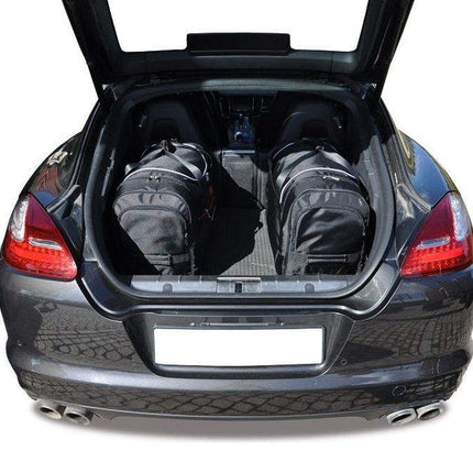 Kjust Kjust Reistassenset voor Porsche Panamera 2009-2017 - Set van 4 Tassen met 2 Roltassen en 2 Vliegtuigtassen Harvest Automotive 3
