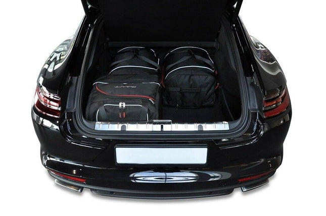 Kjust Kjust Reistassenset voor Porsche Panamera 2017-2023 - Set van 4 Tassen met 2 Roltassen en 2 Sporttassen Harvest Automotive 2