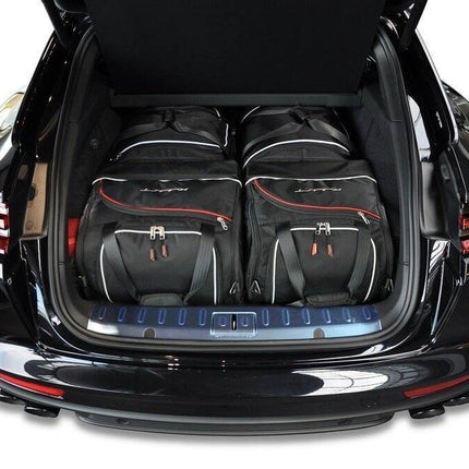 Kjust Kjust Reistassenset voor Porsche Panamera Sport Turismo 2017-2024 - Set van 4 Tassen met 2 Roltassen en 2 Sporttassen Harvest Automotive 1