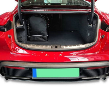 Kjust Kjust Reistassenset voor Porsche Taycan Sedan vanaf 2020 - Set van 5 Tassen met 2 Sporttassen en 3 Vliegtuigtassen Harvest Automotive 6