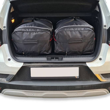 Kjust Kjust Reistassenset voor Renault Captur vanaf 2019 - Set van 2 Tassen met 2 Roltassen Harvest Automotive 3