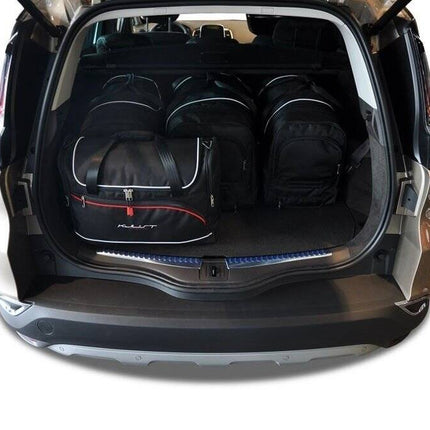 Kjust Kjust Reistassenset voor Renault Espace 2015-2022 - Set van 5 Tassen met 3 Roltassen en 2 Vliegtuigtassen Harvest Automotive 6