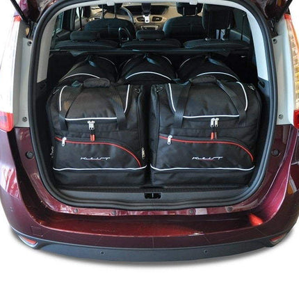 Kjust Kjust Reistassenset voor Renault Grand Scenic 2009-2017 - Set van 5 Tassen met 3 Roltassen en 2 Sporttassen Harvest Automotive 1