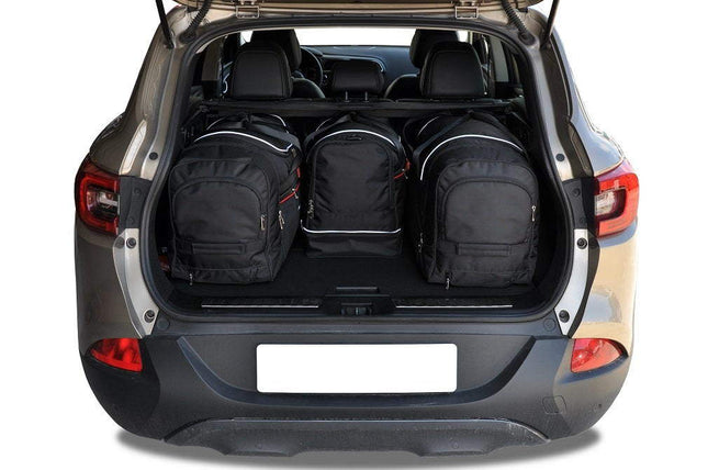 Kjust Kjust Reistassenset voor Renault Kadjar 2015-2023 - Set van 4 Tassen met 2 Roltassen en 2 Sporttassen Harvest Automotive 2